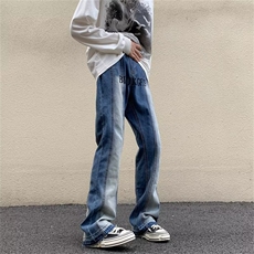 牛仔裤男秋季潮大码休闲裤子高街N8109P45，男装牛仔裤，星座1116-2