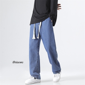 跑量 现货牛仔裤男直筒B342-K7002-P35控58图片
