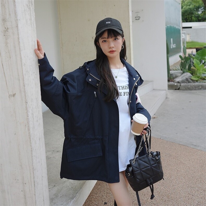 【新品现货】2022秋新款刺绣重工派克风衣251-606-P165-K228,女装风衣,浙宝189