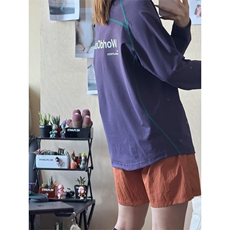 美式高街解构工艺速干长袖T恤男女款防晒罩衫户外运动潮牌骑行服，男装防晒衣，电商A486