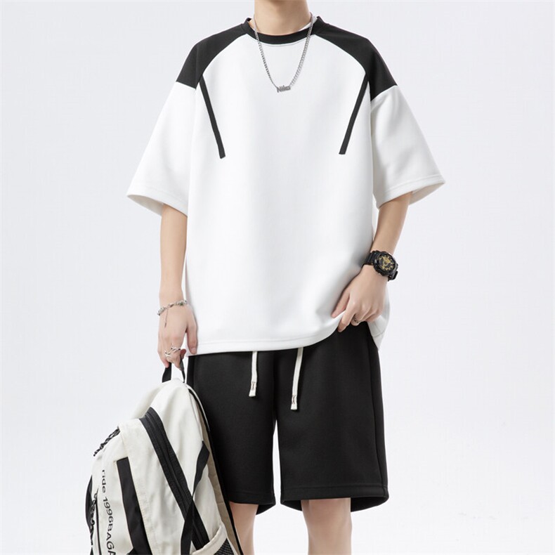 新款休闲夏季套装,男装休闲套装,星座1106-2（原1111B）