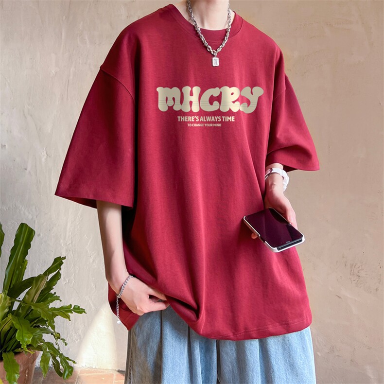 230g重磅纯!夏季短袖t恤男半袖男NT87-P25,男装T恤,电商B367