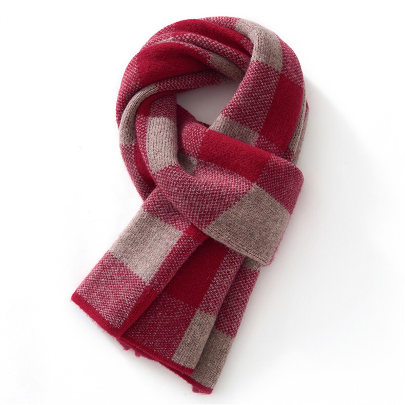 2025年秋季时尚百搭通勤简约休闲羊毛围巾，围巾，忠诺羊绒