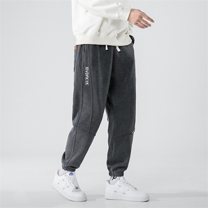 男大码刺绣束脚休闲裤 1516-1_9968-L-4XLP60 5XL-10XLP60图片
