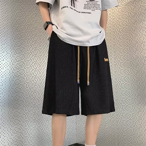 特批夏季短裤冰丝面料带抽绳DK025 p30图片