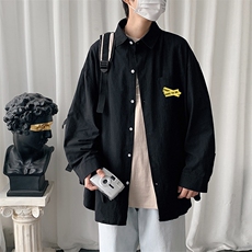 CS15127-P38长袖衬衫男士大码宽松衬衣男寸衫男寸衣，男装衬衫，电商A040
