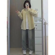 2025风甜美粉色格子衬衫女夏日轻薄款宽松休闲遮肉长袖防晒外套潮，男装防晒衣，星座506A