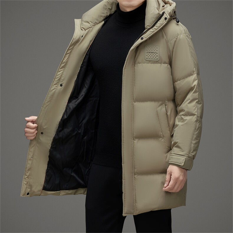 DAJ8802钱塘2020-2冬季新款厚款时尚休闲中年男士羽绒服外套P270,男装羽绒服,钱塘207-2