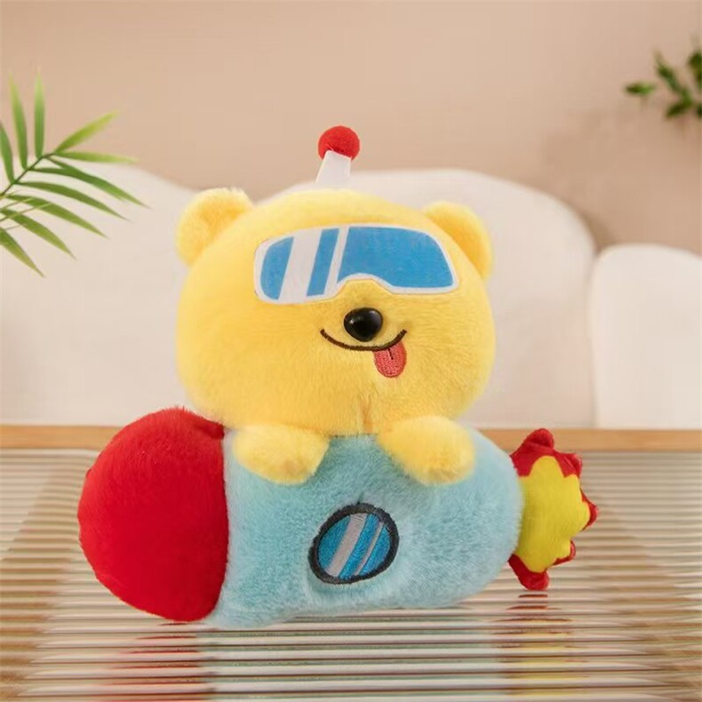 火箭尼尼，含天毛绒玩具