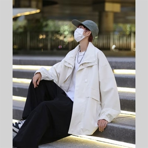 美式复古飞行夹克外套男2023春秋冬季工装冲锋衣棉服  W6444-P72图片