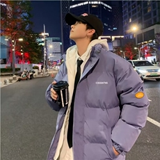 羽绒棉服棉袄子男士冬季新款加绒加厚假两件棉衣外套男MY8088，男装棉衣，星座1116A-1（原606A）