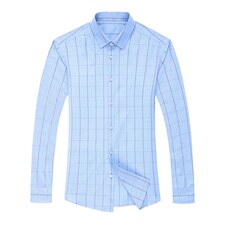 DN211712男式服装秋新款衬衫男长袖翻领休闲四季可穿衬衣P58，男装衬衫，电商B360