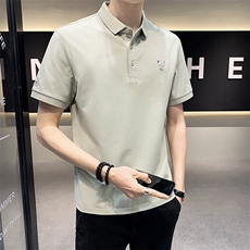 数据好时尚字母男款短袖青春流行韩式T恤POLO衫A329-2535-P50，男装Polo衫，电商A329