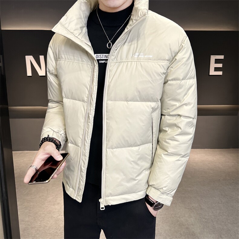 冬季新款立领羽绒服男 短款外衣 保暖羽绒外套Y23912-P145图片