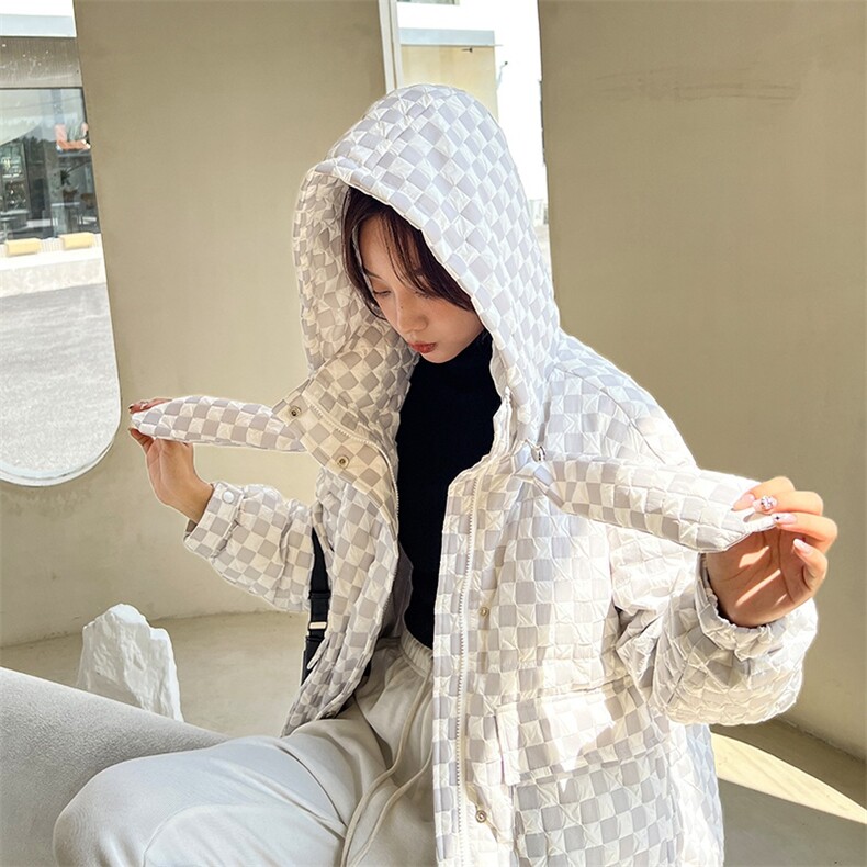 白鸭绒现货短款羽绒服女062档口YR14款P195K328，女装羽绒服，素依格格