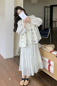 【现货】风马夹连衣裙两件套2C081-8509P185K268图片