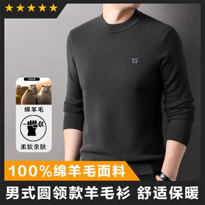 羊毛男士半高领羊毛衫商场品质打底衫毛衣精品图片