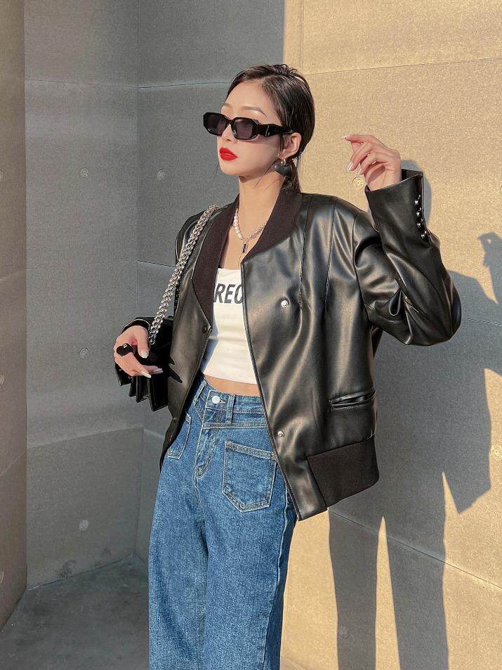 （现货）皮衣，女装皮衣，伊娜蕾尔