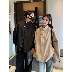 J430-P64ins秋季韩版时髦复古vintage飞行员棒服短款夹克，男装夹克，电商B323A