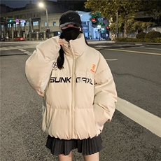 情侣装冬装大领子pu软皮棉服棉衣休闲加厚外套男女G1109P128，男装棉衣，电商A339