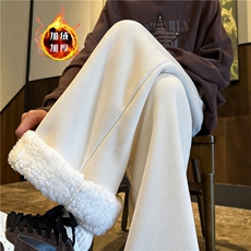 XZ616秋冬新款加绒加厚简约百搭休闲长裤宽松TY1141P40控78，男装休闲裤，星座512A（原616）