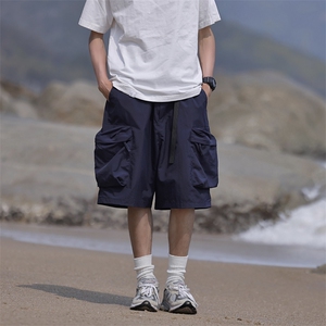 2025夏季 CITYBOY日系宽松 短裤 可与2304Y短衬衫作为一套卖图片