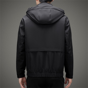 BAMJ-8918钱塘2020-2中年男士冬季厚款商务休闲有帽羽绒服P220图片