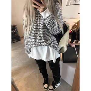 FOG自主满印卫衣连帽高街宽松美式vine外套男女情侣帽衫图片