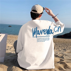 大数据200克纯棉字母印花短袖T恤男大码体恤A430-1-WT213,男装T恤,电商A426-1(原A430-1)