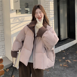 新款 主推拼色羽绒服9935-P255-K368图片