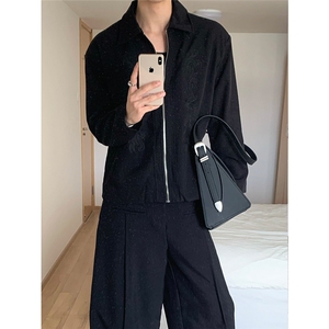 自家图+老钱风cleanfit雕花刺绣夹克外套W1331/特P70