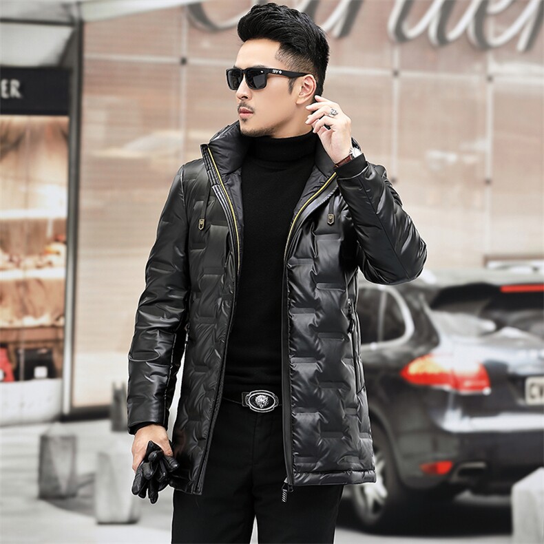 男士冬季时尚商务休闲保暖连帽羽绒服男冬季外套QS3753-P275,男装羽绒服,星座1105-3