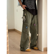 【有货】DK1061-特P68高质量重工绣花显瘦牛仔裤抖音得物现货，男装牛仔裤，星座603-2
