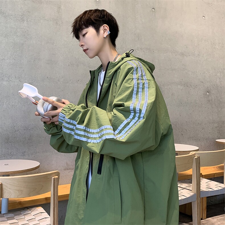 秋装新款现货港风拉链冲锋衣男夹克潮外套JK09269-P63,男装夹克,星座308B-2