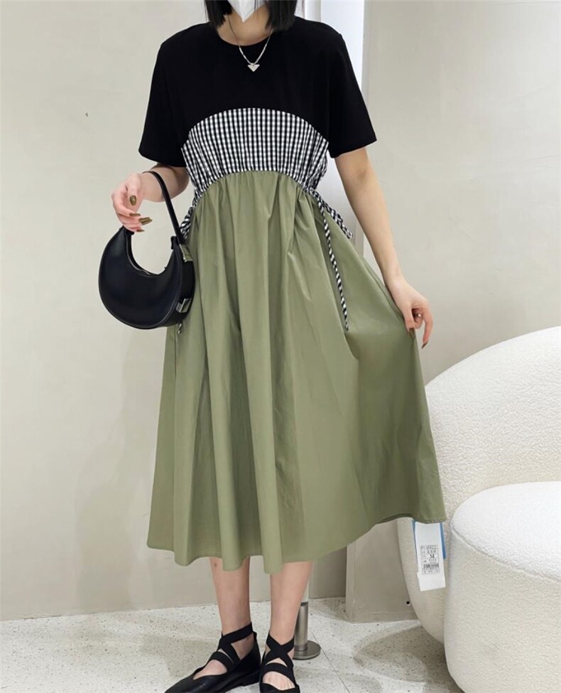 2022夏款连衣裙，女装连衣裙，雷洛奇丽