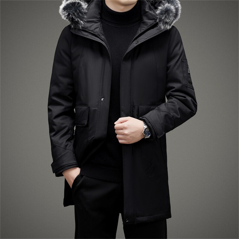 BAMJ-89806钱塘2020-2中年男士冬季厚款商务休闲简约羽绒服P295,男装羽绒服,钱塘207-2