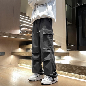 秋冬美式机能风工装冲锋裤男2024新款潮牌休闲长裤 K7601-P42图片