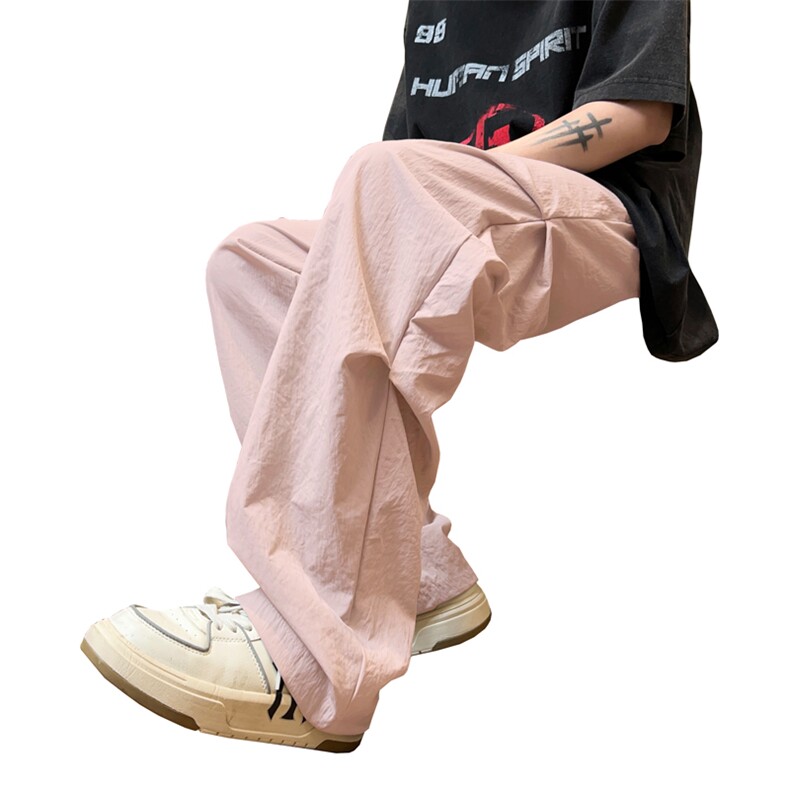 量大优供视频夏季直筒宽松阔腿男女休闲裤CK31特P28控58M-4XL,男装休闲裤,电商B325