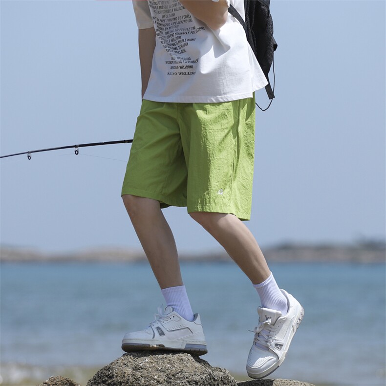 夏季速干薄款短裤男宽松篮球日系运动裤休闲5五分裤DK310-特批-15，男装牛仔裤，星座718-1