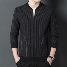 SV20109男士2023年秋季新款长袖休闲加厚针织开衫外套P126图片