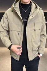 9119P105男士二棉连帽冲风衣外套，男装风衣，星座414（原B263）