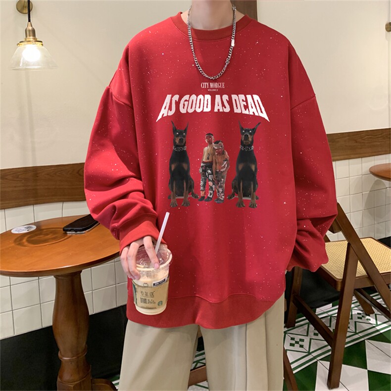 特p38控68满天星50棉圆领卫衣MW506,男装卫衣,电商B370