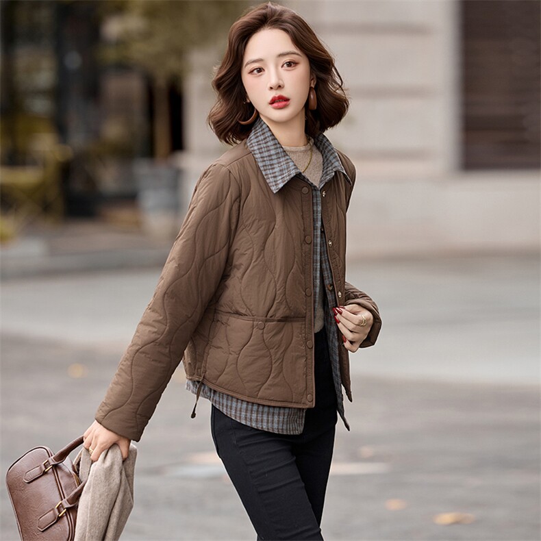 女装女士精品棉衣棉服2025年冬季,女装棉衣/棉服,1D073