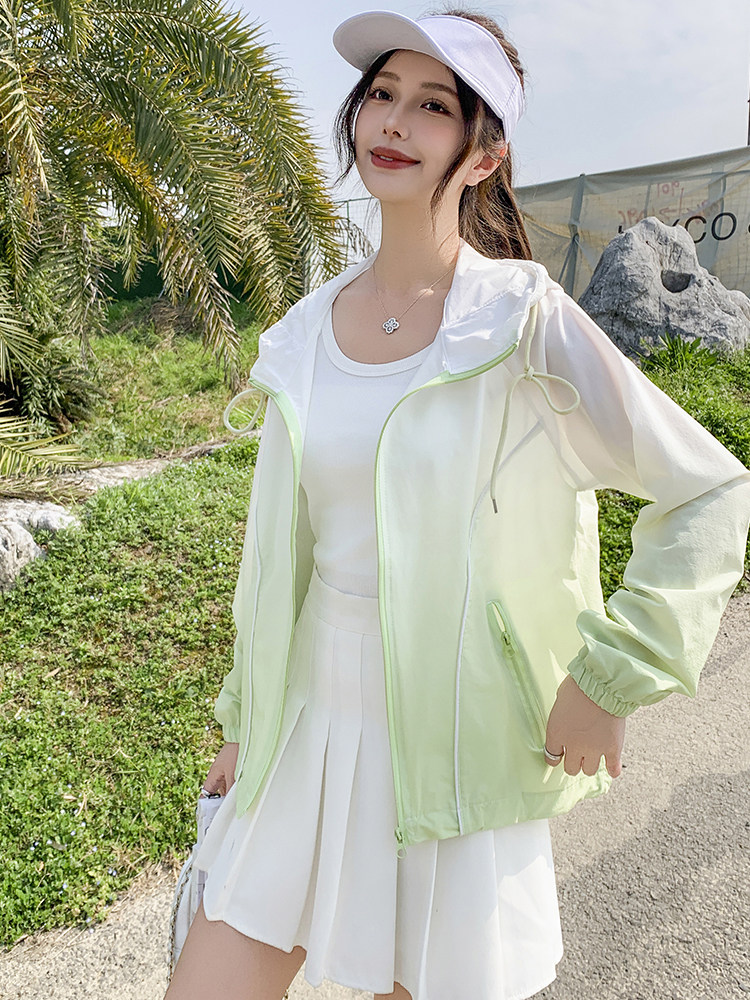 2026夏季新款防晒服短RF2C290-6832#-P85-K138,女装防晒衣,蝶眷