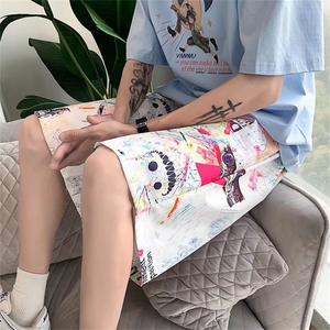 男春季潮流时尚休闲短裤D403P21图片