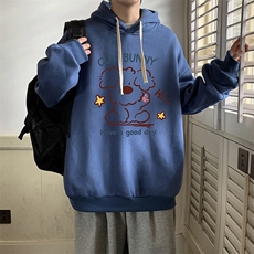 连帽卫衣男大码胖子帽衫大号运动服WY2434-P35，男装卫衣，电商A040