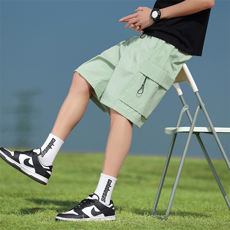 2026夏季工装短裤男宽松休闲裤直筒情侣款五分裤A436-6201-P35,男装牛仔裤,电商A436
