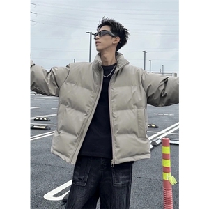 现货 网图切片 慎用 刺绣PU皮棉服棉袄加厚保暖外套MY758-P108图片