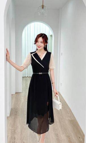 夏季连衣裙，女装连衣裙，樱·之秀