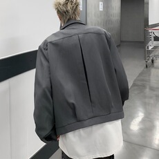 美式高街垫肩工装飞行员夹克HY769P75，男装夹克，星座1116-2